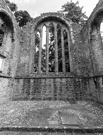 Inchmahome Priory BW